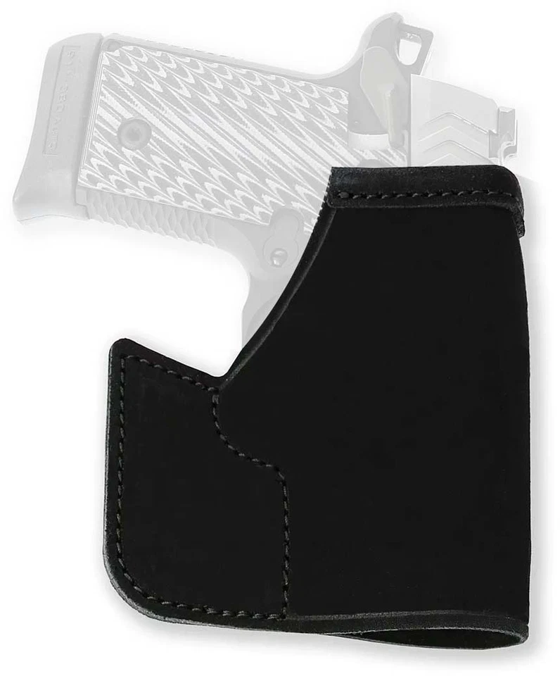 Galco Pocket Protector Handgun Leather Holster, Walther PPK/S/Walther : PRO204B - Image 1 of 3