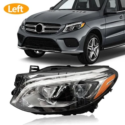 Left Headlight Lamp Assembly for 2016 2017 2018 2019 Mercedes-Benz GLE350 GLE400 - Image 1 of 4