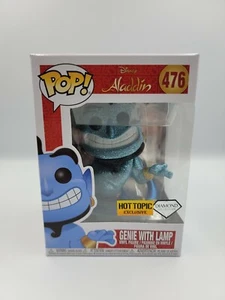 Funko Pop! Genie with Lamp #476 Hot Topic Exclusive Diamond Collection - Picture 1 of 7