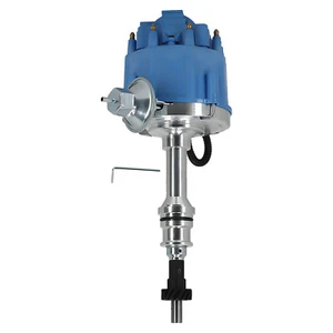 Distribuidor de encendido para Ford 351C 351M 400 429 460 tapa azul 8 cilindros - Imagen 1 de 11