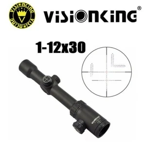 Mira para rifle Visionking 1-12x30 militar especial retícula mira táctica de tiro - Imagen 1 de 8