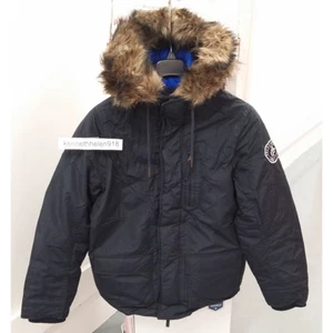 CHAQUETA PARKA DE MONTAÑA ABCROMBIE & FITCH GÓTICA AZUL MARINO PARA HOMBRE TALLA M, L - Imagen 1 de 14