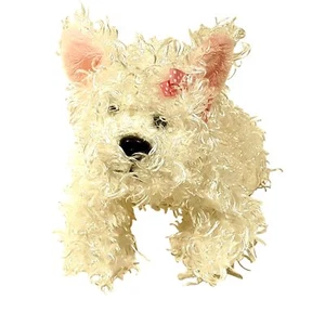 Peluche Terrier blanco perro cachorro TODO Webkinz HM 106 SIN CÓDIGO - Imagen 1 de 5