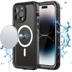 Funda protectora de pantalla impermeable a prueba de golpes para iPhone16 15 14 Pro Max MagSafe - Imagen 1 de 11