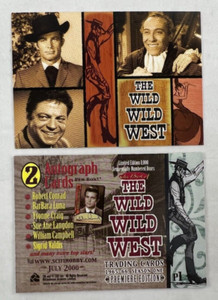 CHEAP PROMO CARD: THE BEST OF THE WILD WILD WEST 1965-66 (Rittenhouse 2000) #P1