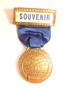 1947 Cumberland Valley Volunteer Firemen's Assn convention souvenir badge - Picture 1 of 6