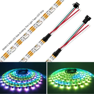 DC5V 12V SK6812 4020 LED Side Emitting Thin Light Tape LED Strip RGB WS2812B - Picture 1 of 8