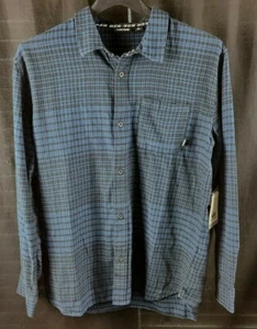 VANS Boy's Full Button Down Long Sleeve Dress Shirt NWT - Picture 1 of 4