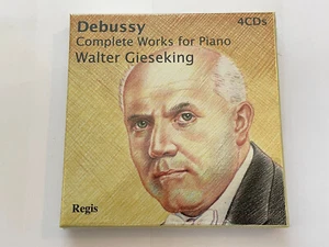 Claude Debussy Gesamtwerk für Klavier - Walter Gieseking (4 x CD, 2012) NEU - Bild 1 von 2