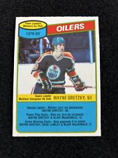 1980-81 O-Pee-Chee OPC Hockey WAYNE GRETZKY Checklist #182 Edmonton Oilers NR-MT