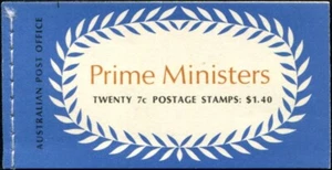 1972 folleto de los primeros ministros de Australia conjunto de 4 paneles como nuevo nunca bisagras, limpio - Imagen 1 de 2