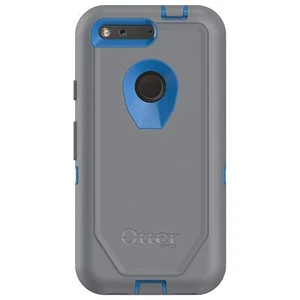 Custodia OtterBox Defender Series Google Pixel XL 5,5" fondina clip grigio blu nuova - Foto 1 di 10