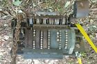 Antique National Brass Cash Register For Parts Barn Find Steampunk Buttons Gears