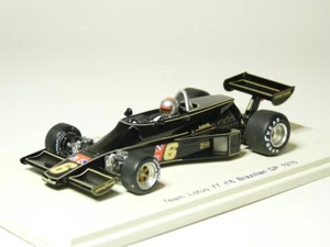Spark S1779 1/43 1976 Lotus 77 Andretti Brazilian Grand Prix F1 Resin Model Car - Picture 1 of 5