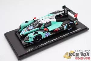 1/43 Spark Ligier JS P2 Nissan Le Mans 2016 Blue Green w/ Box From Japan S5109 - Picture 1 of 7