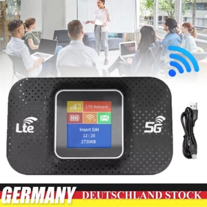 Router inalámbrico móvil portátil 5G LTE punto de acceso módem WiFi tarjeta SIM ¡EXCELENTE! - Imagen 1 de 15