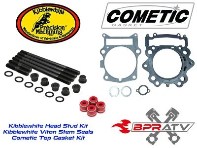 Yamaha Raptor YFM700 700R Stock Bore ARP Style Head Studs Cometic Top Gasket Kit - Image 1 of 4