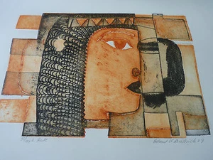 Helmut Stephan Diedrich "" Kube "" signiert 74 / 100 orig 1967 - Picture 1 of 1