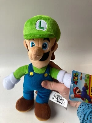 Nintendo Super Mario Luigi (Verde y Azul) Peluche Muñeca Muñecas de Peluche Juguetes 9" Foto 1 de 4