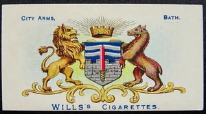 No.2 BATH Borough Arms 2nd Series (1-50) by W.D.& H.O.Wills 1906 - Picture 1 of 1