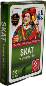 SKAT Die echten Altenburger Spielkarten 32 Blatt Französisches Bild ASS 70000 - Bild 1 von 7