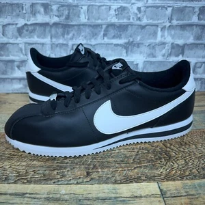 Nike Cortez ‘72 OG Basic Leather Black White Silver 819719-012 Mens Size 11 Rare - Picture 1 of 11