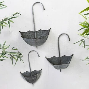 Metall Wandschirm Zink verzinkt Blumen Pflanzkübel Garten Balkon Pflanzgefäße - Bild 1 von 3