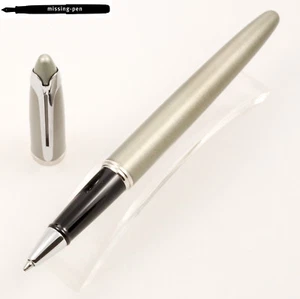 Bolígrafo Waterman Ici et La en metal cepillado C.C. - Imagen 1 de 8