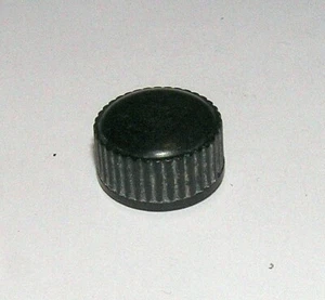 Original Vintage / Antik Röhrenradio Plaskon Regler schwarz mit Stellschraube - Bild 1 von 2