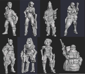 Bounty Hunters Ignis Quadrant EC3D - Imagen 1 de 12