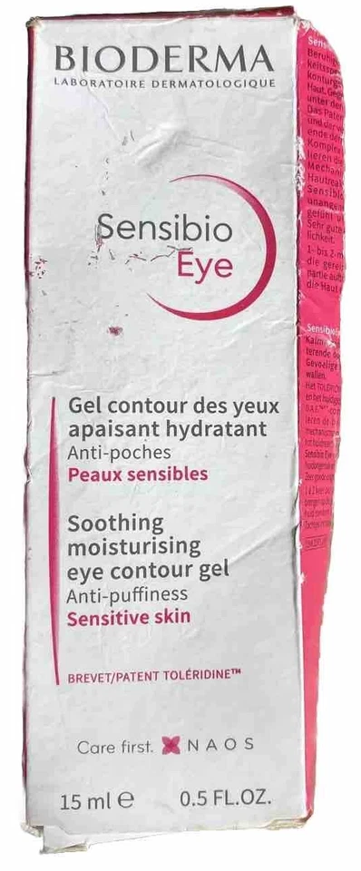 BIODERMA Sensibio Eye Contour GEL 15ml