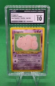 Owei / Exeggcute 1. Edtition - Neo Destiny 64/105 - Englisch - CGC 10 Grading - Bild 1 von 2