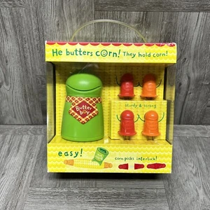 BUTTER BOY Butterer Family Pack w/ 2 Pairs Corn Picks NOS In Box 2008 Talisman - Picture 1 of 9