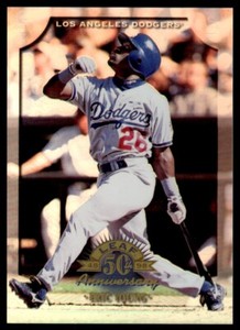 1998 Donruss Collections Leaf Prized Eric Young Los Angeles Dodgers #PC344
