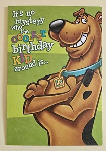 Happy Birthday/Scooby-Doo Greeting Card/ American Greetings(incl. Envelope 5×7") - Picture 1 of 4