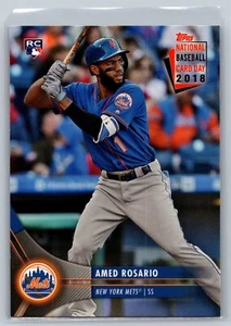 2018 Topps National Baseball Card Day #24 Amed Rosario Rookie RC METS (B) - Picture 1 of 2