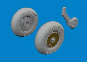 EDUARD1/72 Aircraft- Spitfire Mk V Wheels for TAM Mask, Photo-Etch & EDU672407 - Picture 1 of 4