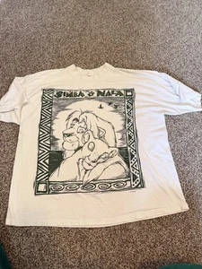 Vintage 90s Single Stitch Lion King Tee Screen Print Simba Nala 4X (read Descr) - Bild 1 von 11