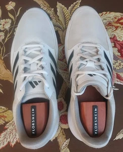 Mens Size 11 -Ladies Size 22 Adidas  White Golf Shoes - GV6891 w Shoe Trees - Picture 1 of 13