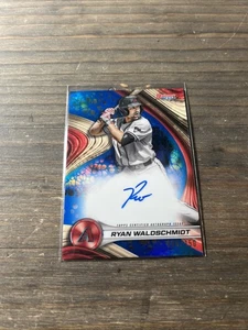 2024 Bowman Best Ryan Waldschmidt Best of 2024 Auto #B24-RW rifrattore blu /150 - Foto 1 di 5