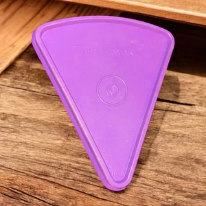Tupperware Pie Slice Wedge Keeper Replacement Lid Seal 268 Vintage Purple - Picture 1 of 4