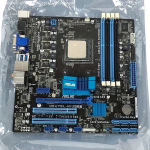 Asus M5A78L-M/USB3 Motherboard w/AMD FX-4300 CPU/Untested - Picture 1 of 4
