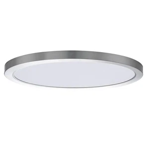 Maxim 57698 Chip 16"W LED Flush Mount Ceiling Fixture - Nickel - Picture 1 of 1