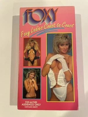 Foxy Ladies Coast To Coast VHS 1991 Rare Erotica Strip Club Foxy Video Tested - Image 1 of 4