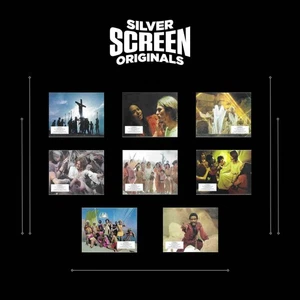 Jesus Christ Superstar 8x ORIGINAL UK FOH Lobby Cards Andrew Lloyd Webber 1973 - Imagen 1 de 12