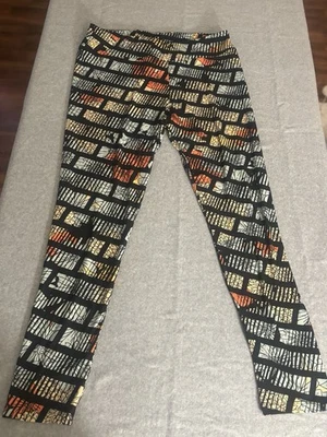 TC LuLaRoe Leggings - Black With Floral Print (NEW) - Image 1 of 4