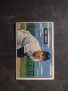 1951 Bowman # 83 Carl Scheib Philadelphia Athletics  Vg ItemQ - Picture 1 of 2