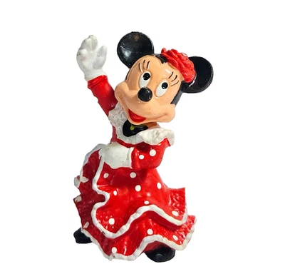 Vintage Disney Bullyland MINNIE MOUSE Dama Bailarina México/EPCOT Foto 1 de 4