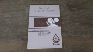 Módulo de aventura de colección Traveller The Trail of the Sky Raiders FASA RPG ciencia ficción - Imagen 1 de 5