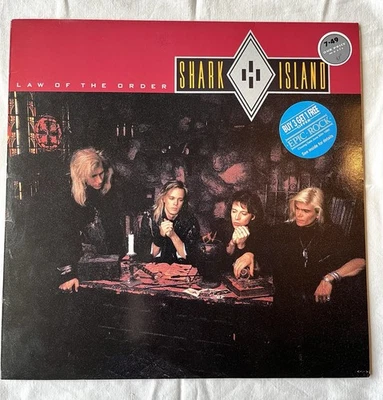 Shark Island ‎– Law Of The Order 1989 Europe Vinyl LP - Image 1 of 4